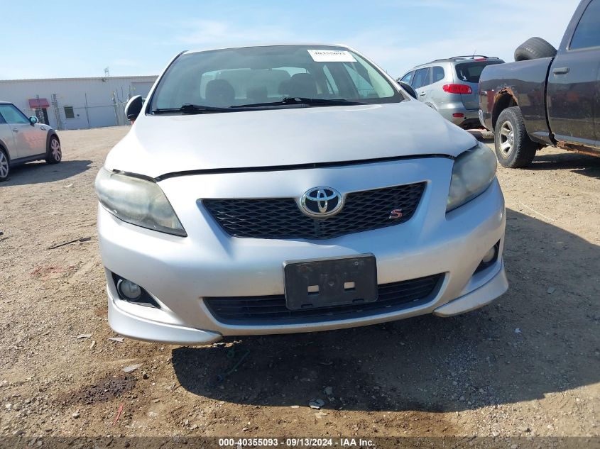 2010 Toyota Corolla S VIN: 2T1BU4EEXAC496182 Lot: 40355093