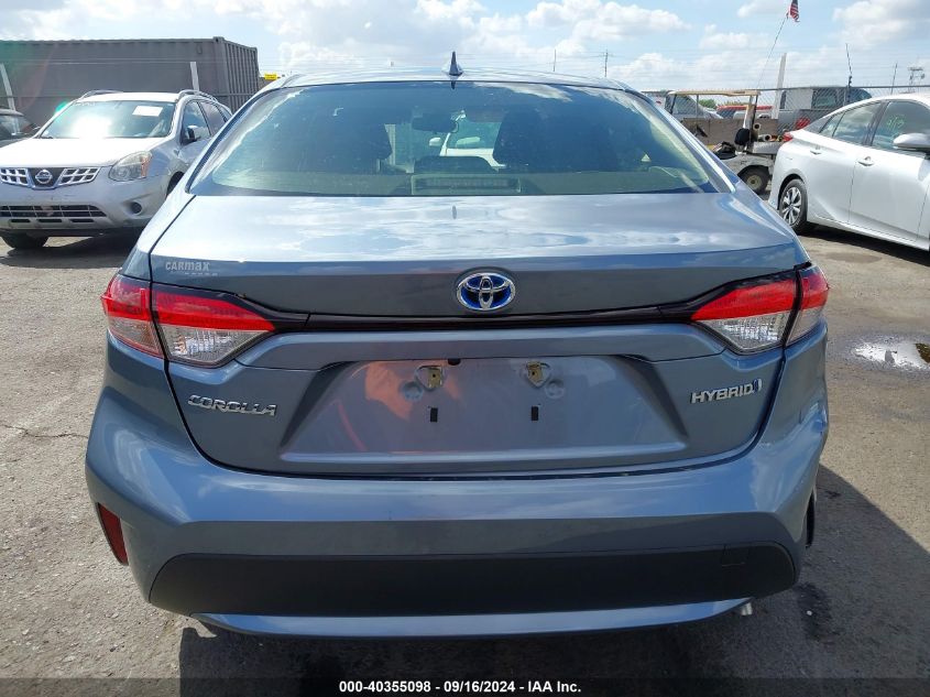 2020 Toyota Corolla Hybrid Le VIN: JTDEBRBE5LJ026914 Lot: 40355098