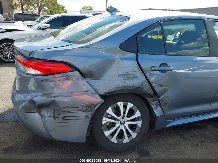 2020 Toyota Corolla Hybrid Le VIN: JTDEBRBE5LJ026914 Lot: 40355098