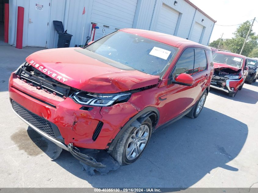 SALCJ2FX5LH879763 2020 LAND ROVER DISCOVERY SPORT - Image 2