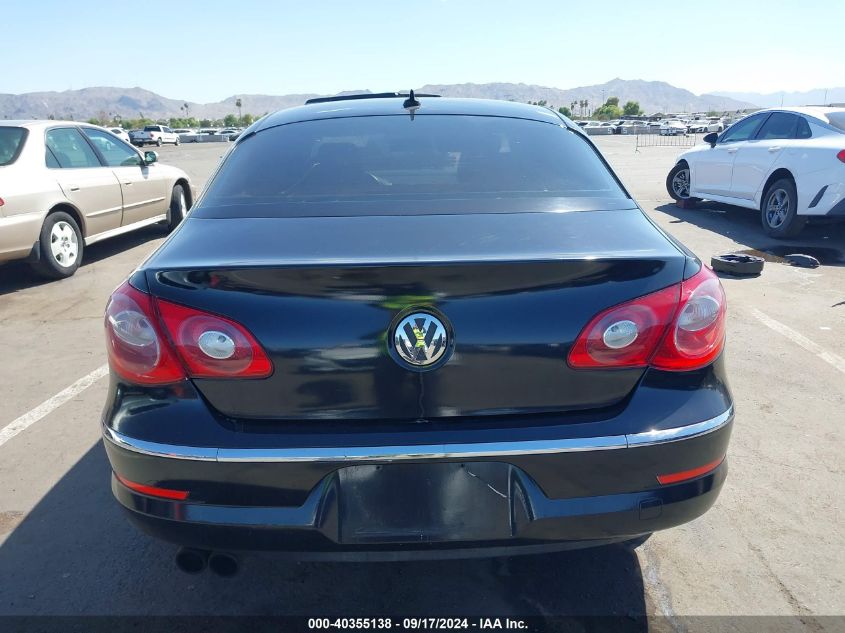 2012 Volkswagen Cc R-Line/Sport VIN: WVWMP7ANXCE542326 Lot: 40355138