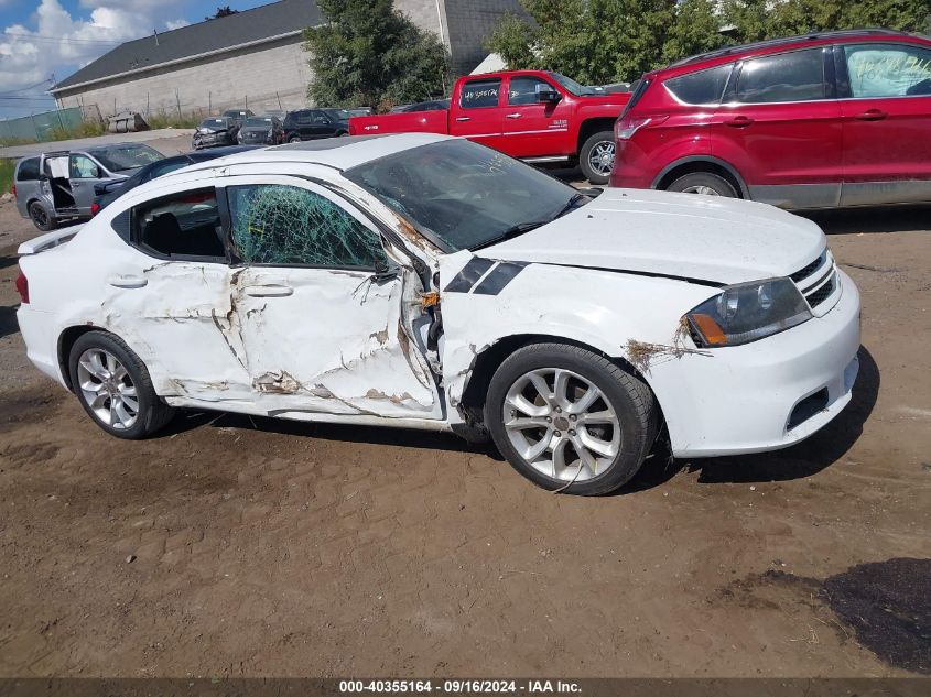 2014 Dodge Avenger R/T VIN: 1C3CDZBG3EN166401 Lot: 40355164