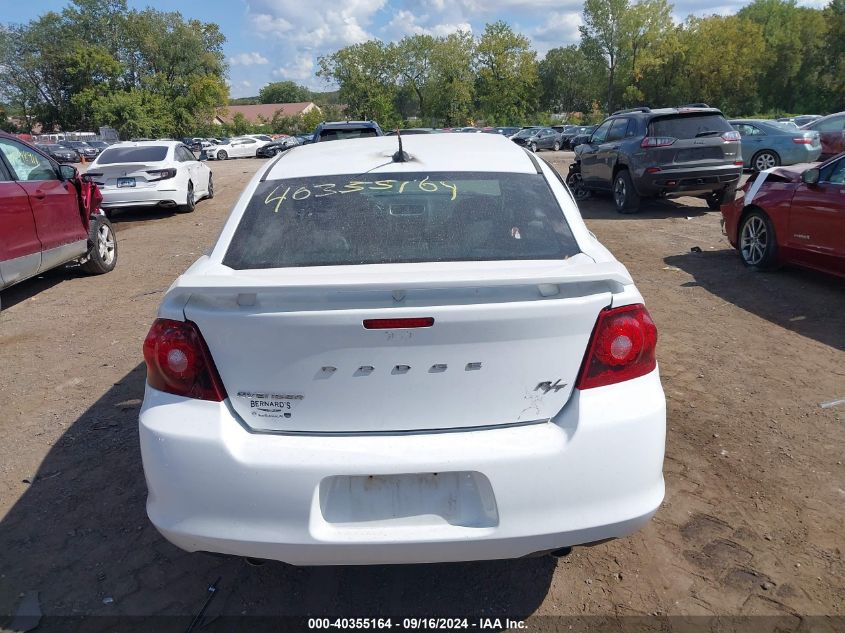 2014 Dodge Avenger R/T VIN: 1C3CDZBG3EN166401 Lot: 40355164