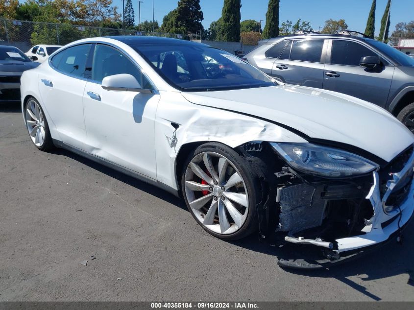 2014 Tesla Model S VIN: 5YJSA1H2XEFP62603 Lot: 40355184