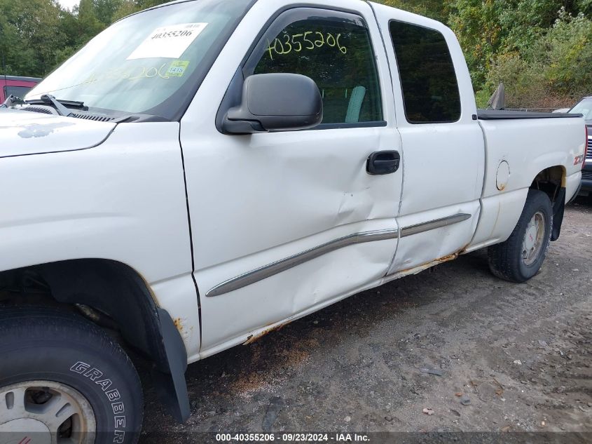 2003 GMC Sierra 1500 Sle VIN: 2GTEK19T331360777 Lot: 40355206