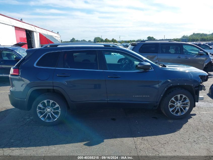 2019 Jeep Cherokee Latitude Plus Fwd VIN: 1C4PJLLB2KD387673 Lot: 40355215