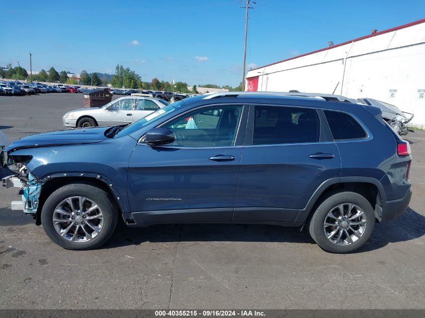 2019 Jeep Cherokee Latitude Plus Fwd VIN: 1C4PJLLB2KD387673 Lot: 40355215