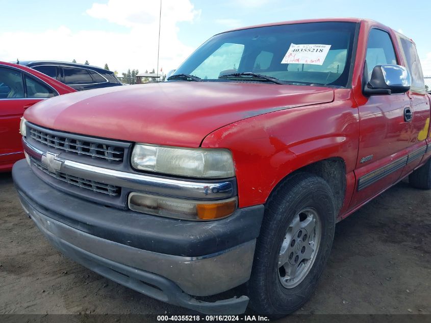 2000 Chevrolet Silverado 1500 Ls VIN: 1GCEC19T1YZ188633 Lot: 40355218