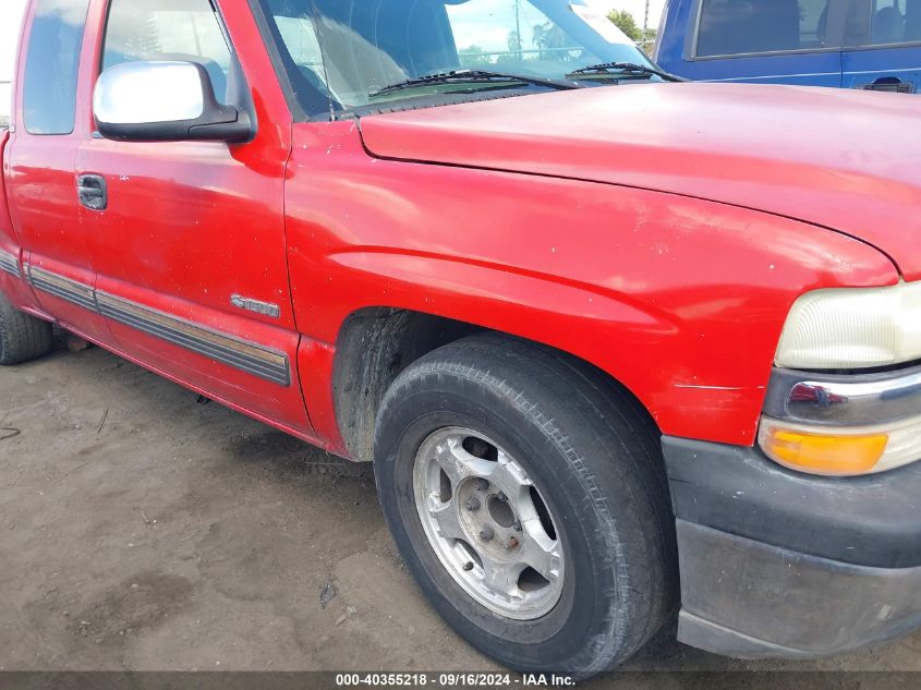 2000 Chevrolet Silverado 1500 Ls VIN: 1GCEC19T1YZ188633 Lot: 40355218