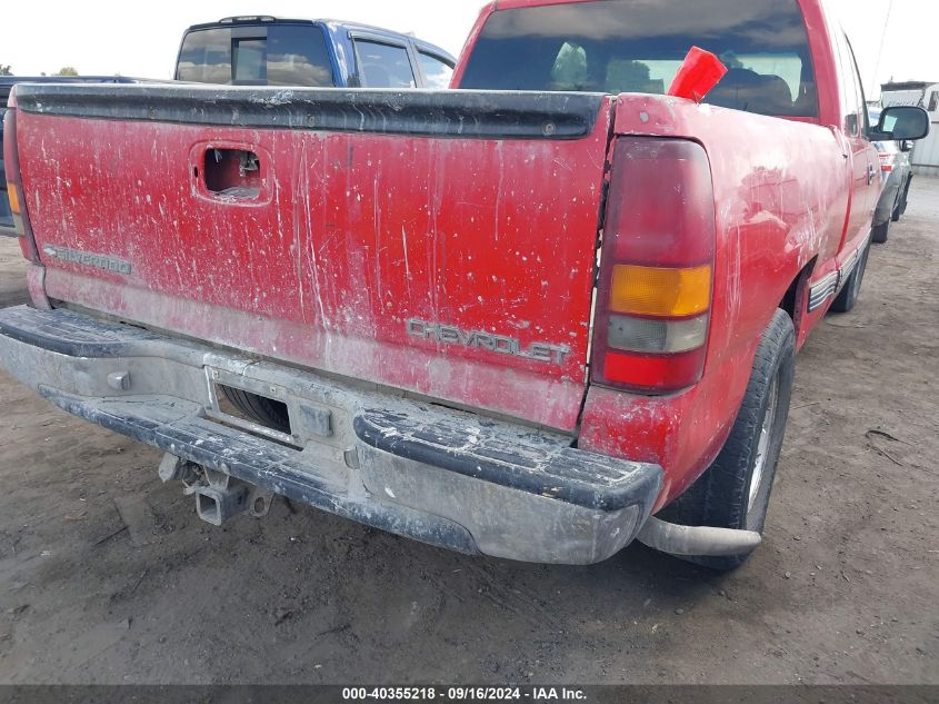 2000 Chevrolet Silverado 1500 Ls VIN: 1GCEC19T1YZ188633 Lot: 40355218