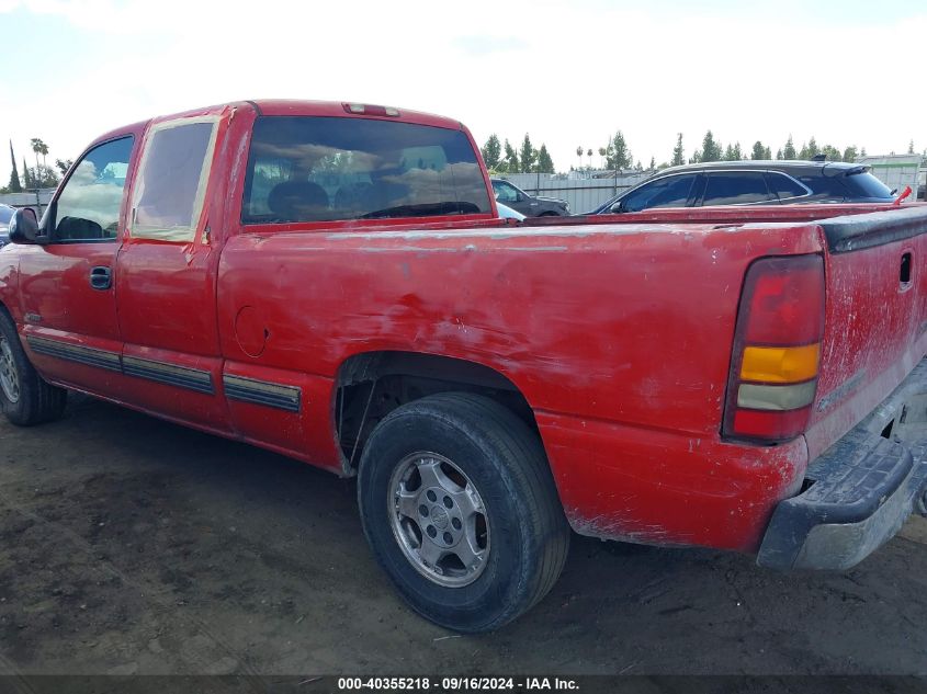 2000 Chevrolet Silverado 1500 Ls VIN: 1GCEC19T1YZ188633 Lot: 40355218