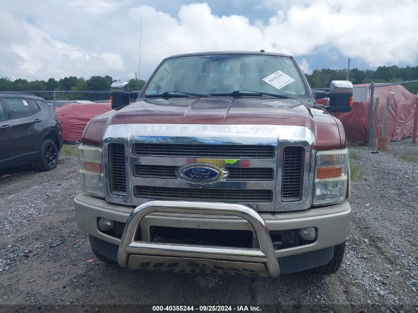 1FTWW31R58EC23642 2008 Ford F-350 King Ranch