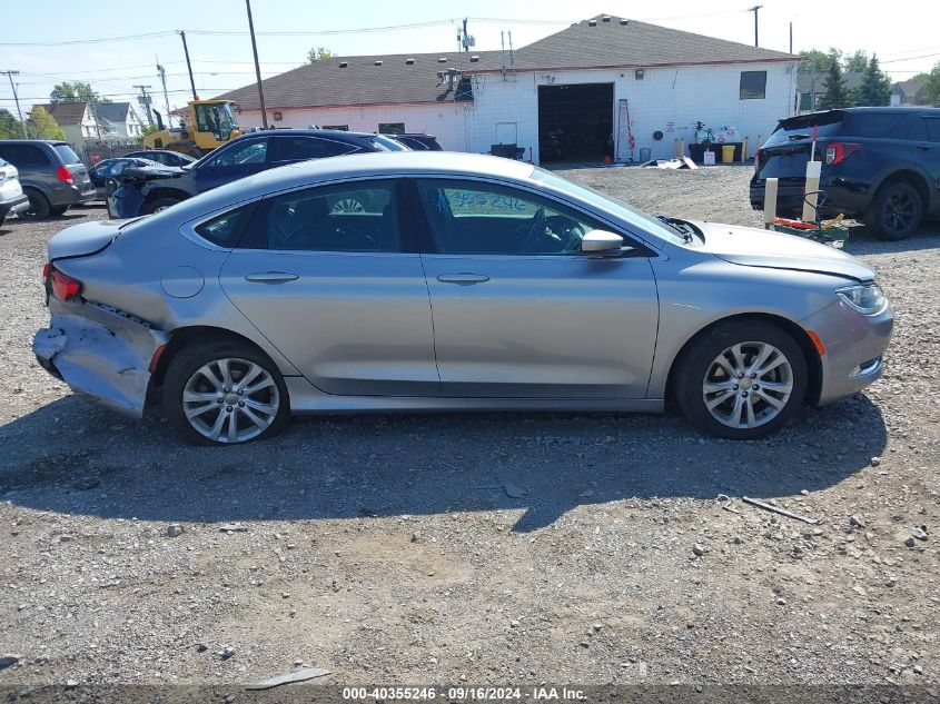 2016 Chrysler 200 Limited VIN: 1C3CCCAB3GN170375 Lot: 40355246