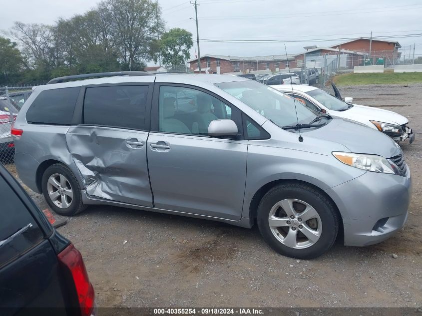 5TDKK3DC5ES431432 2014 Toyota Sienna Le V6 8 Passenger