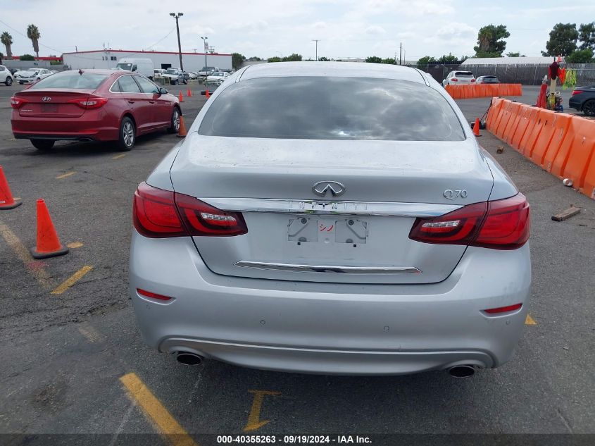 2015 Infiniti Q70 3.7 VIN: JN1BY1AP0FM541363 Lot: 40355263