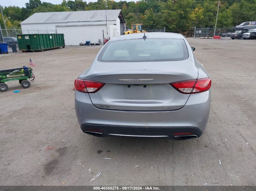 2015 Chrysler 200 C VIN: 1C3CCCCG8FN608718 Lot: 40355275