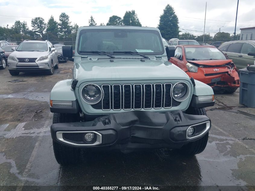 2024 Jeep Wrangler 4-Door Sahara 4X4 VIN: 1C4PJXEN0RW119640 Lot: 40355277