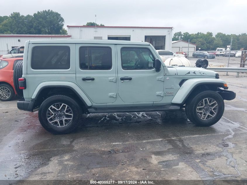 2024 Jeep Wrangler 4-Door Sahara 4X4 VIN: 1C4PJXEN0RW119640 Lot: 40355277