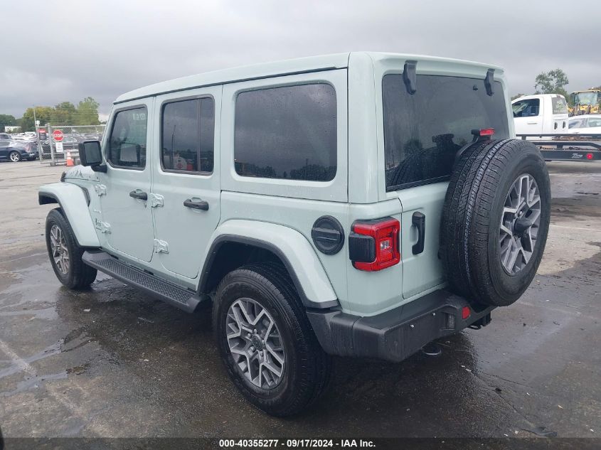 2024 Jeep Wrangler 4-Door Sahara 4X4 VIN: 1C4PJXEN0RW119640 Lot: 40355277