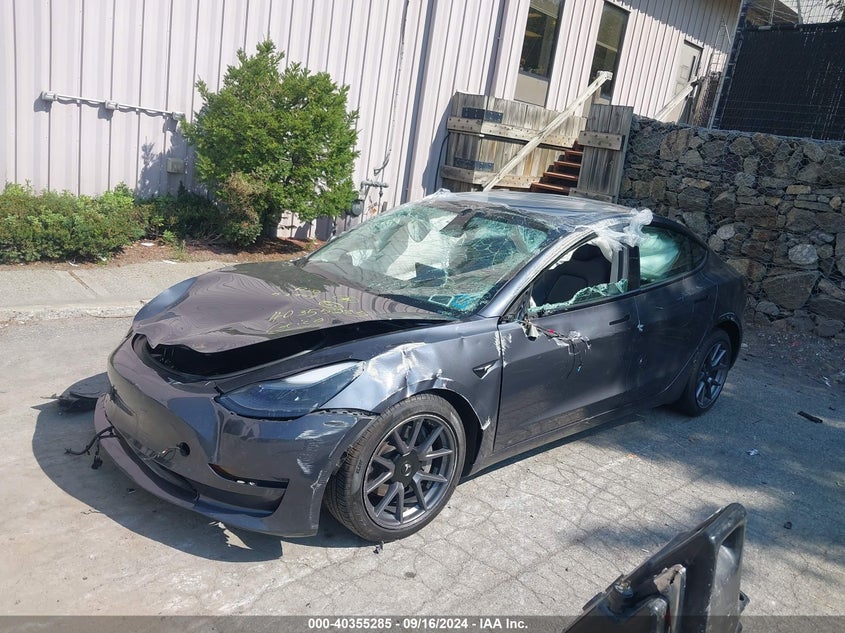 2022 TESLA MODEL 3 U   U(VIN: 5YJ3E1EB9NF207252
