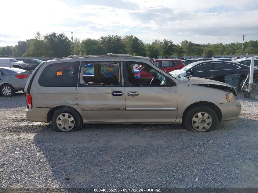 2002 Kia Sedona Ex/Lx VIN: KNDUP131326281864 Lot: 40355293