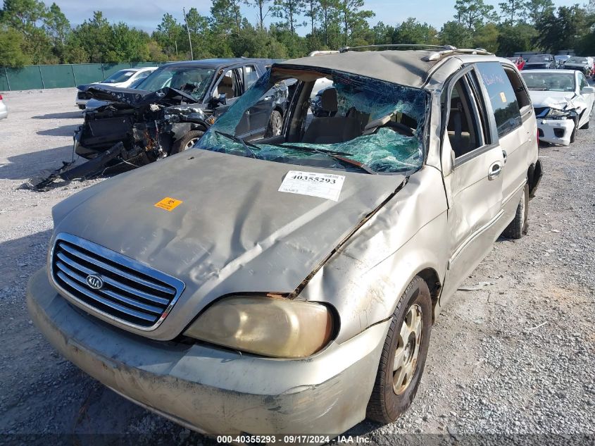 2002 Kia Sedona Ex/Lx VIN: KNDUP131326281864 Lot: 40355293