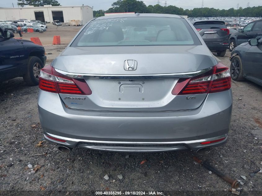 1HGCR3F85HA000858 2017 Honda Accord Ex-L V6