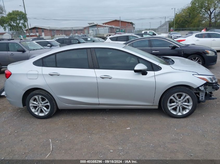 2019 Chevrolet Cruze Ls VIN: 1G1BC5SM9K7118662 Lot: 40355296