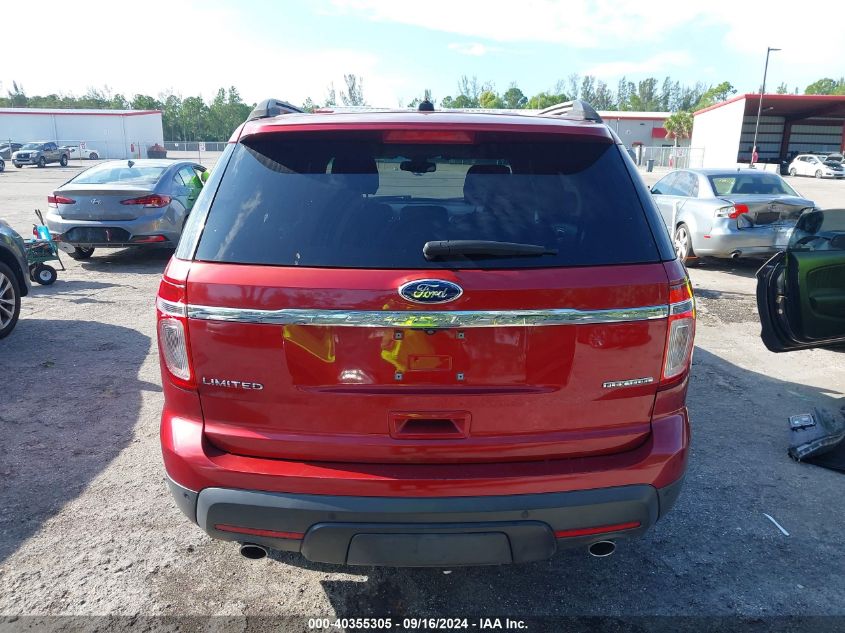 2014 Ford Explorer Limited VIN: 1FM5K7F86EGB48377 Lot: 40355305