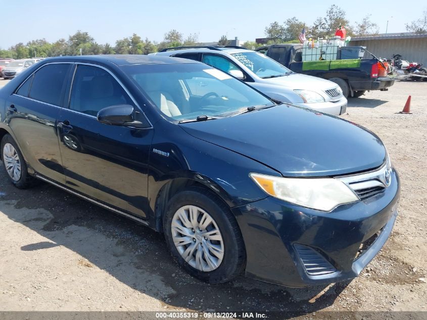 2012 Toyota Camry Hybrid Le VIN: 4T1BD1FK9CU053171 Lot: 40355319