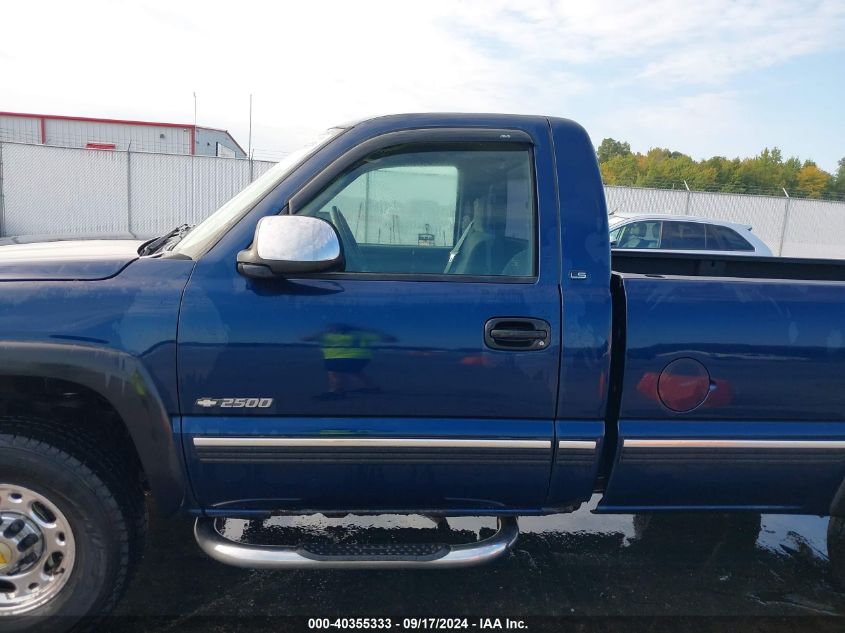 2000 Chevrolet Silverado 2500 Ls VIN: 1GCGK24U6YE122118 Lot: 40355333