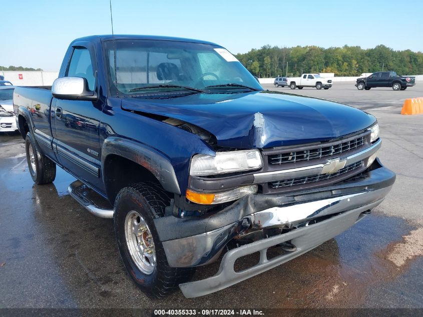 2000 Chevrolet Silverado 2500 Ls VIN: 1GCGK24U6YE122118 Lot: 40355333