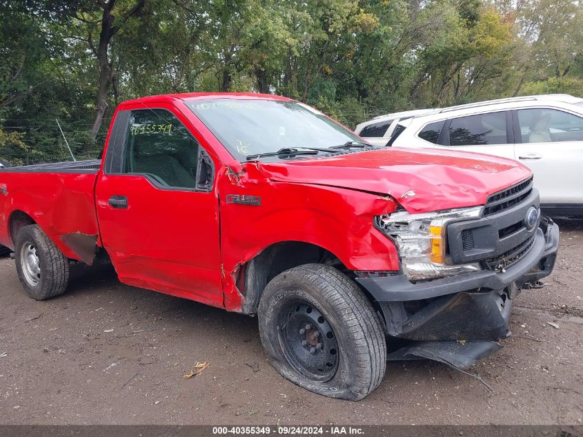 2019 Ford F-150 Xl VIN: 1FTMF1EB0KKC58817 Lot: 40355349