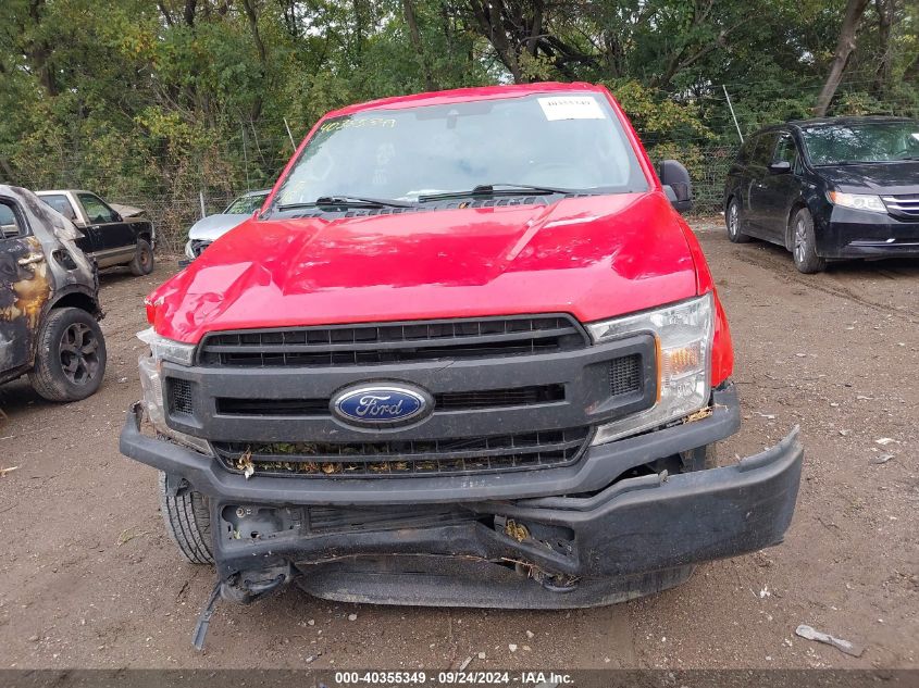 2019 Ford F-150 Xl VIN: 1FTMF1EB0KKC58817 Lot: 40355349