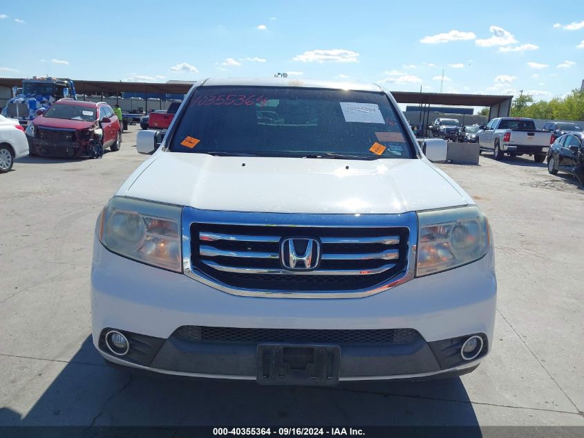 2013 Honda Pilot Ex-L VIN: 5FNYF4H5XDB063316 Lot: 40355364