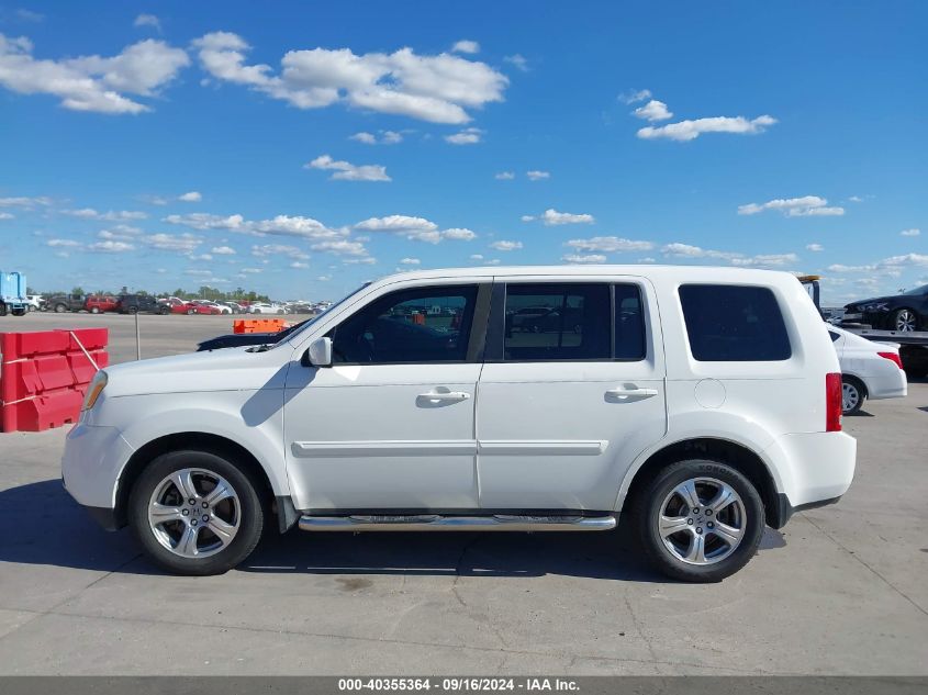 2013 Honda Pilot Ex-L VIN: 5FNYF4H5XDB063316 Lot: 40355364