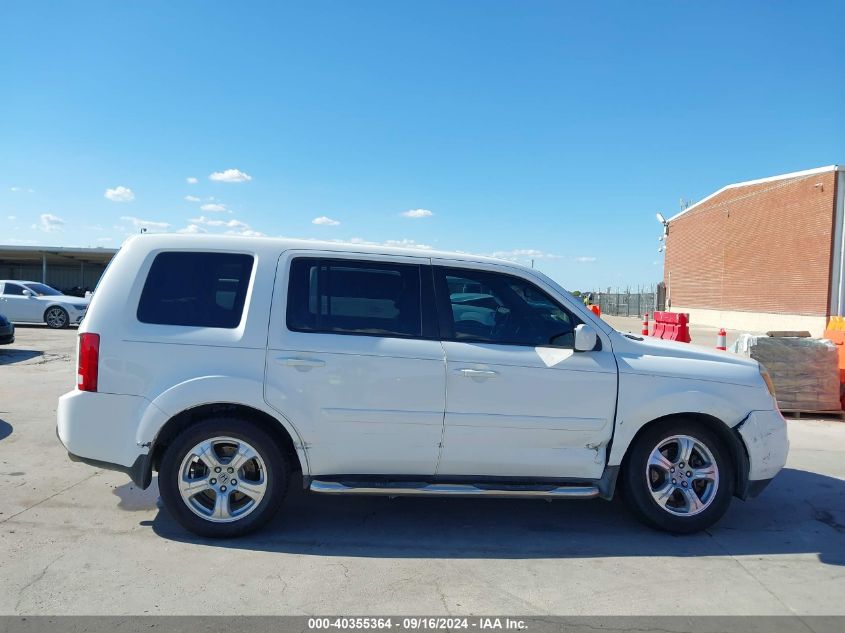 2013 Honda Pilot Ex-L VIN: 5FNYF4H5XDB063316 Lot: 40355364