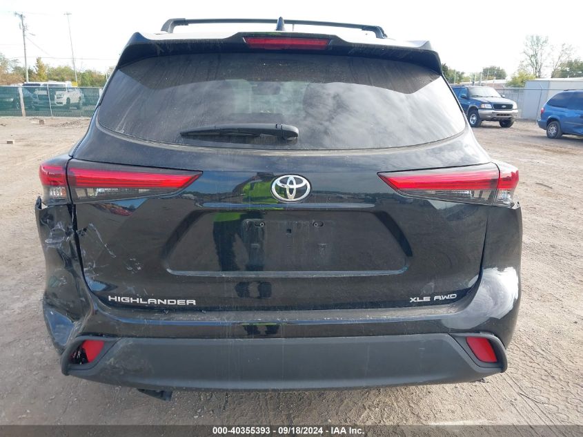 2021 Toyota Highlander Xle VIN: 5TDGZRBHXMS151362 Lot: 40355393