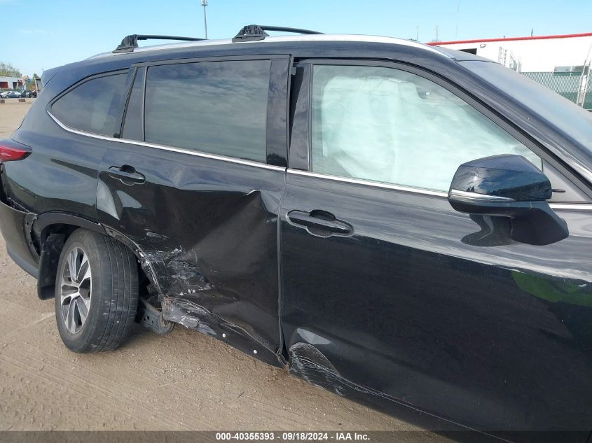 2021 Toyota Highlander Xle VIN: 5TDGZRBHXMS151362 Lot: 40355393