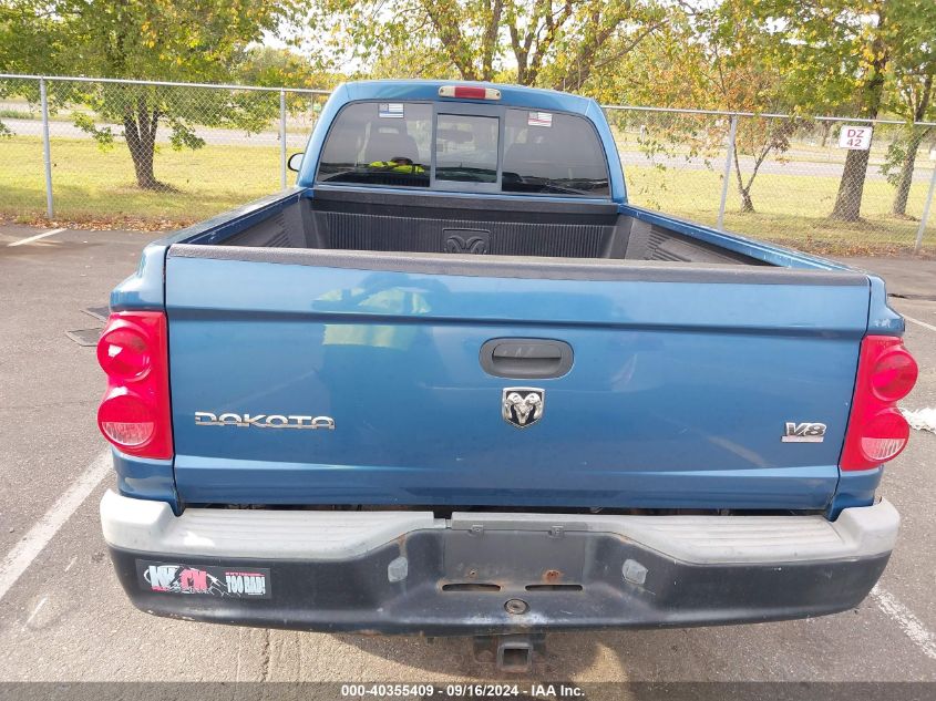 2006 Dodge Dakota St VIN: 1D7HW22N96S621522 Lot: 40355409