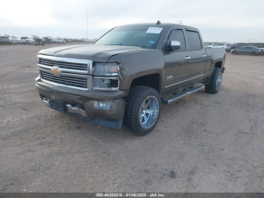 Vin: 3gcuktec0eg394943, lot: 40843951, chevrolet silverado 1500 high country 20142