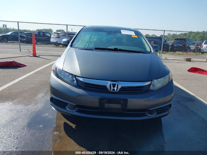 19XFB2F90CE028334 2012 Honda Civic Ex-L