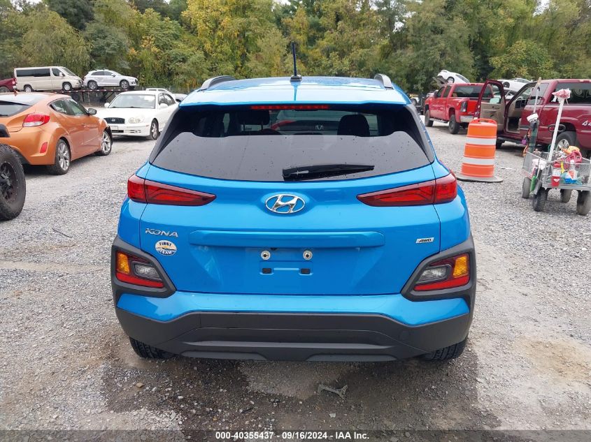 2021 Hyundai Kona Sel VIN: KM8K2CAA2MU609371 Lot: 40355437