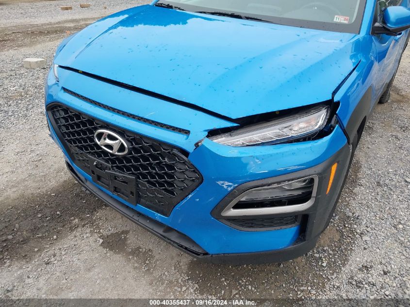 2021 Hyundai Kona Sel VIN: KM8K2CAA2MU609371 Lot: 40355437