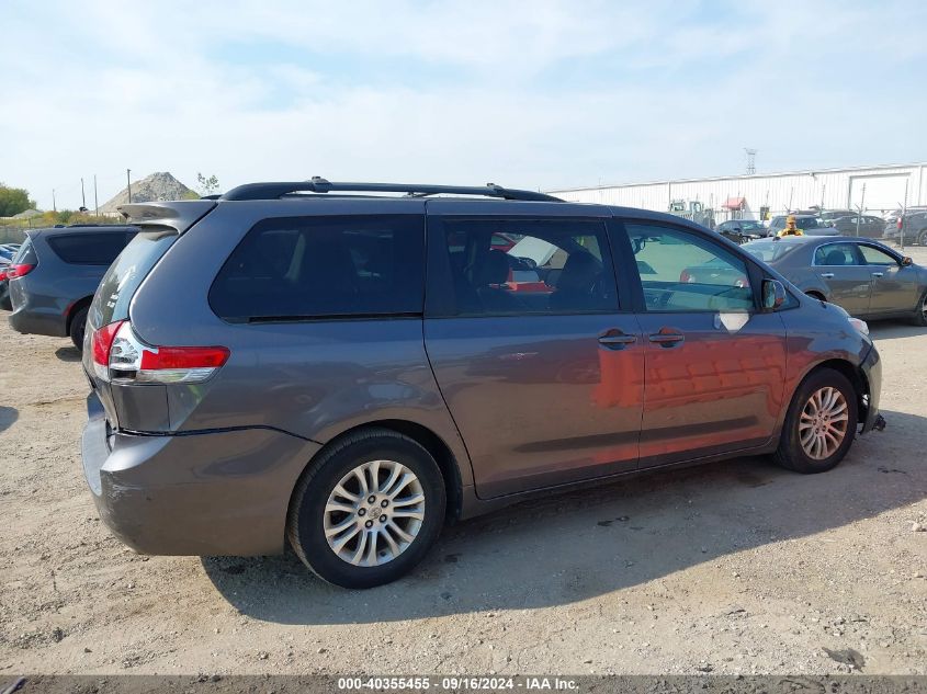 2014 Toyota Sienna Xle V6 8 Passenger VIN: 5TDYK3DC9ES513447 Lot: 40355455