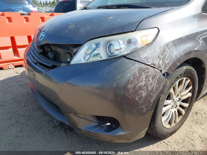 2014 Toyota Sienna Xle V6 8 Passenger VIN: 5TDYK3DC9ES513447 Lot: 40355455