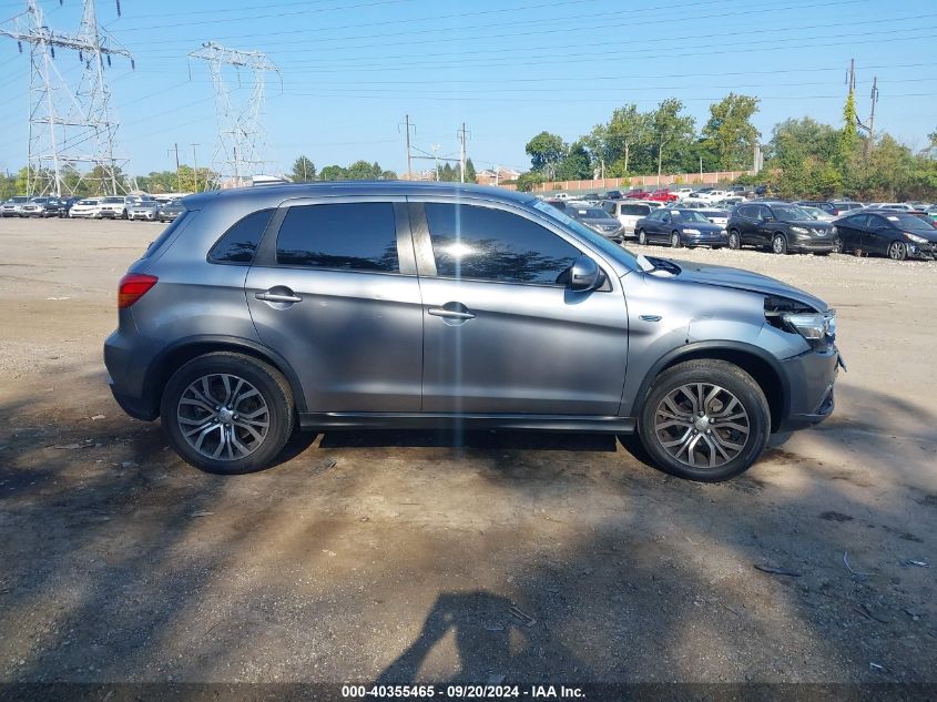 2018 Mitsubishi Outlander Sport 2.0 Es VIN: JA4AP3AUXJZ033100 Lot: 40355465