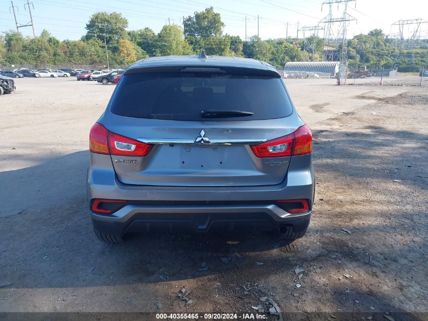 2018 Mitsubishi Outlander Sport 2.0 Es VIN: JA4AP3AUXJZ033100 Lot: 40355465