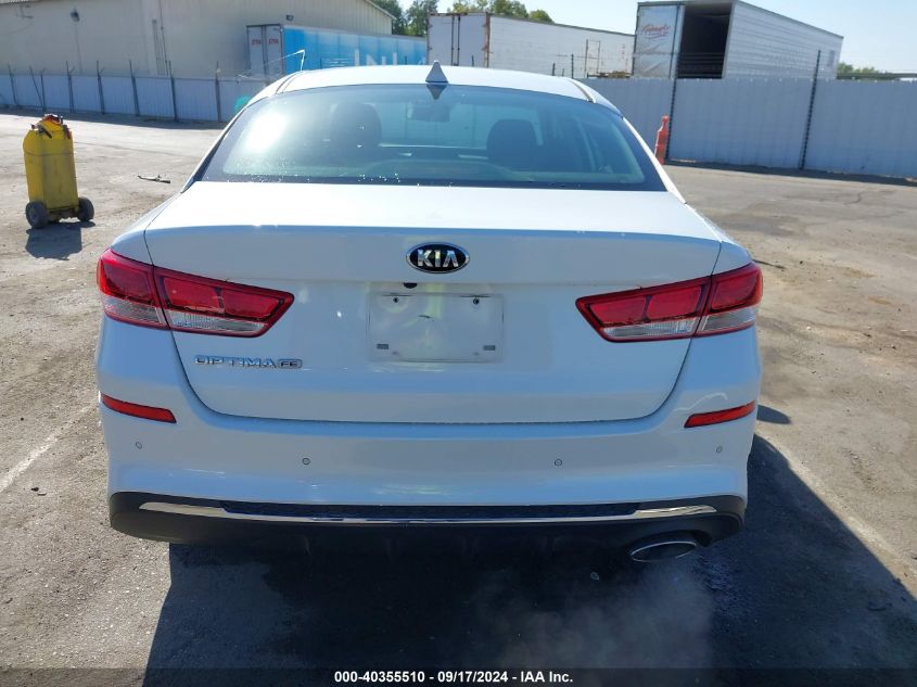 2019 Kia Optima Lx VIN: 5XXGT4L37KG324728 Lot: 40355510