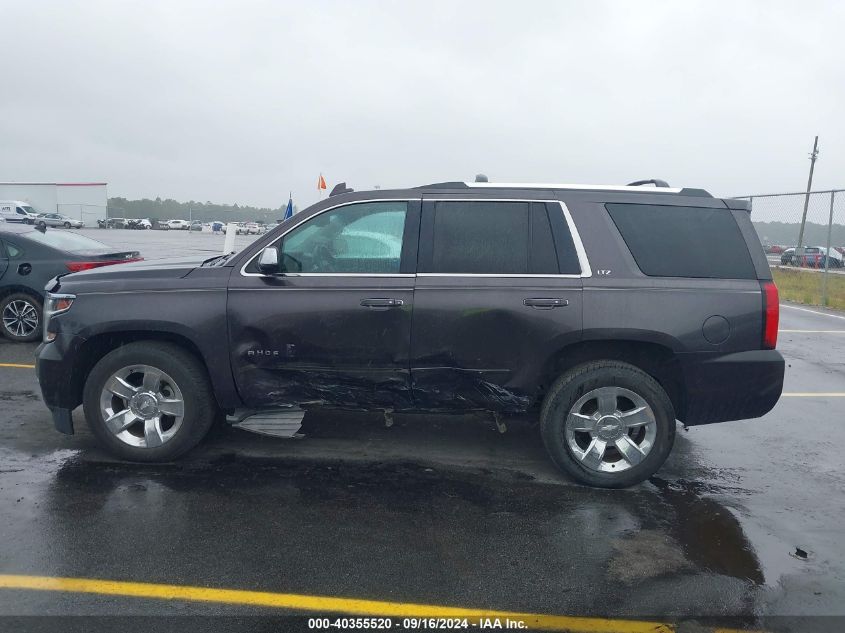 2015 Chevrolet Tahoe Ltz VIN: 1GNSKCKC2FR594873 Lot: 40355520